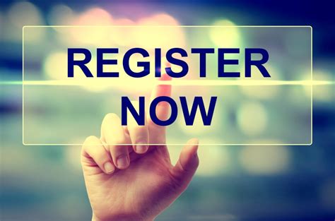 Online Registration Home Page .